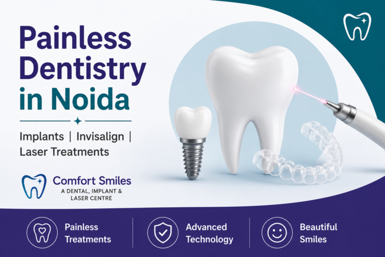 Painless Dentistry in Noida: Implants, Invisalign & Laser Treatments