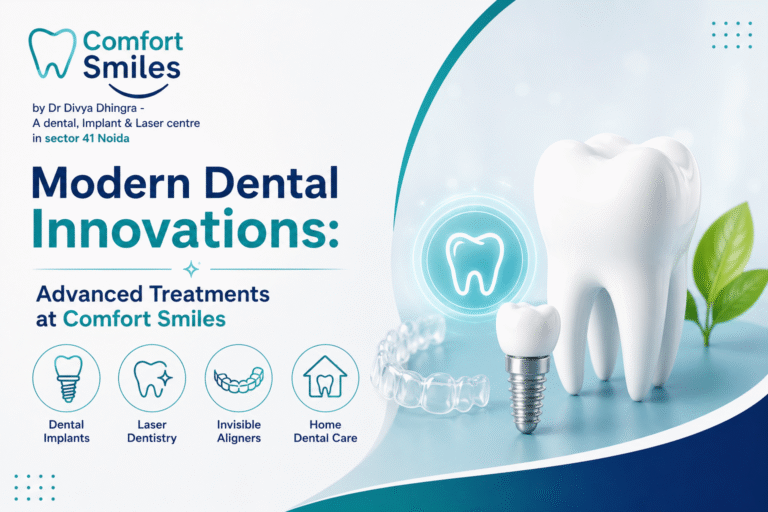 Modern Dental Innovations: Advanced Treatments at Comfort Smiles